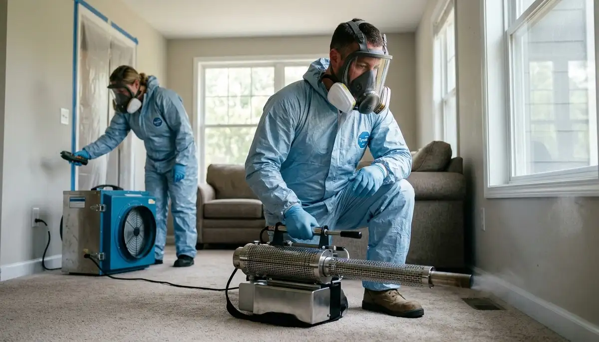 Water damage odor removal service in Lehigh Acres, FL for homes with lingering smells